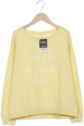 Damen Sweatshirt, gelb, Gr. XS, Baumwolle, Synthetik - Second Hand - Juvia - Modalova