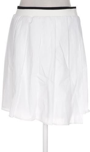 Damen Rock, weiß, Gr. S, Elasthan, Baumwolle, Synthetik - Second Hand - JW Anderson & Uniqlo - Modalova