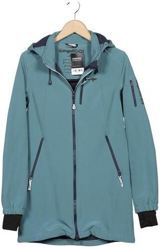 Damen Jacke, türkis, Gr. EU 36, Elasthan, Synthetik - Second Hand - Kangaroos - Modalova