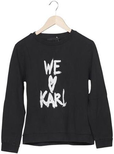 Damen Sweatshirt, schwarz, Gr. M, Baumwolle - Second Hand - Karl by Karl Lagerfeld - Modalova