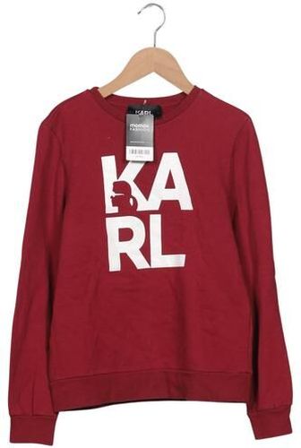 Damen Sweatshirt, rot, Gr. XS, Baumwolle - Second Hand - Karl by Karl Lagerfeld - Modalova