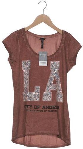 Damen T-Shirt, pink, Gr. M, Baumwolle - Second Hand - Key largo - Modalova