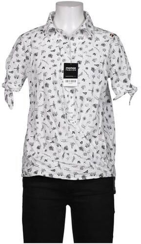 Damen Bluse, weiß, Gr. S, Baumwolle - Second Hand - Khujo - Modalova