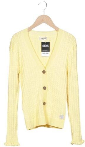 Damen Strickjacke, gelb, Gr. M, Synthetik, Viskose - Second Hand - Khujo - Modalova