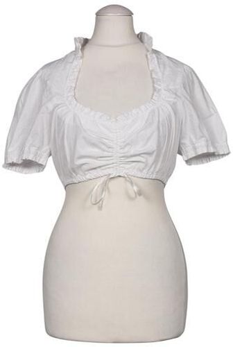 Damen Bluse, weiß, Gr. EU 36, Baumwolle, Synthetik - Second Hand - Krüger - Modalova