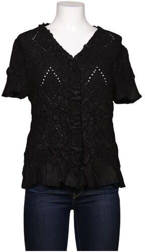 Sweden Damen Bluse, schwarz, Gr. L, Baumwolle, Synthetik - Second Hand - Kriss Trading - Modalova