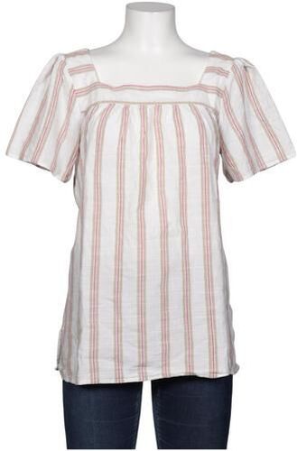 Damen Bluse, weiß, Gr. M, Baumwolle, Viskose - Second Hand - Lands End - Modalova