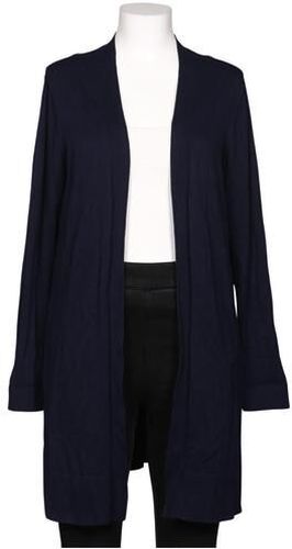 Damen Strickjacke, marineblau, Gr. M, Baumwolle - Second Hand - Lands End - Modalova