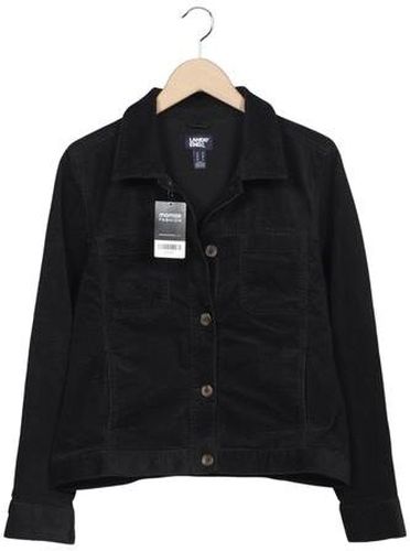 Damen Jacke, schwarz, Gr. M - Second Hand - Lands End - Modalova