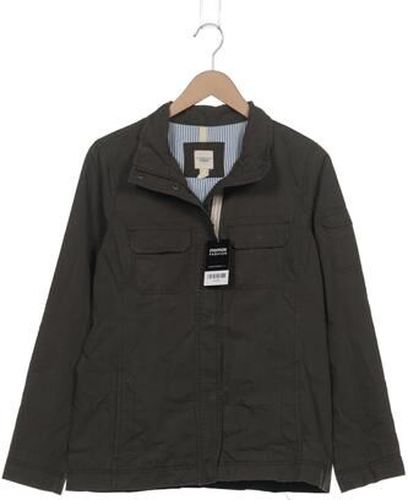 Damen Jacke, grün, Gr. M, Baumwolle, Synthetik - Second Hand - Lands End - Modalova