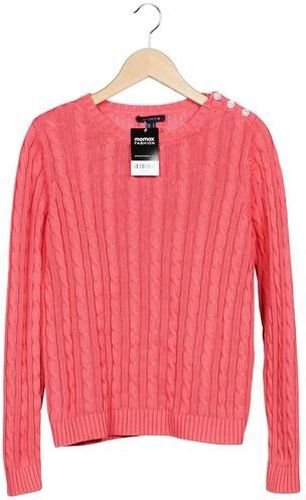 Damen Pullover, pink, Gr. M, Baumwolle - Second Hand - Lands End - Modalova