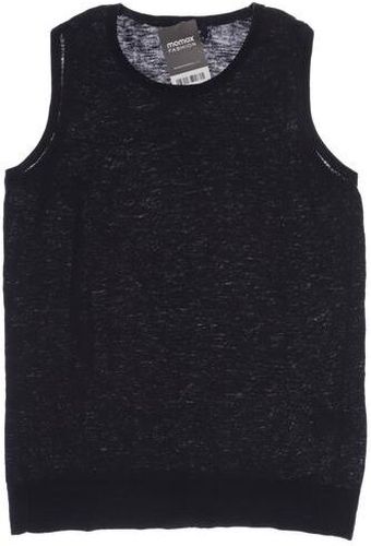 Damen Pullover, blau, Gr. M, Baumwolle, Leinen - Second Hand - Lands End - Modalova