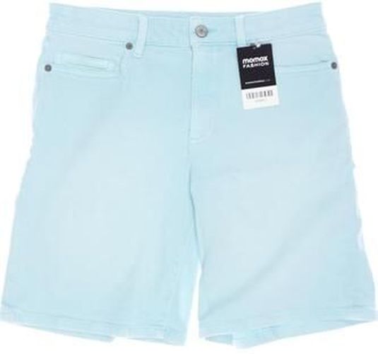 Damen Shorts, blau, Gr. EU 36, Elasthan, Baumwolle, Leder, Viskose - Second Hand - Lands End - Modalova