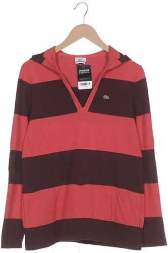 Damen Kapuzenpullover, pink, Gr. EU 44 (F 46), Baumwolle - Second Hand - Lacoste - Modalova