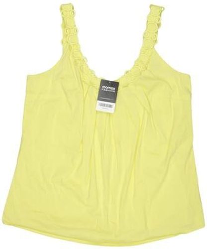 Damen Top, gelb, Gr. EU 38, Elasthan, Baumwolle, Synthetik - Second Hand - Laurel - Modalova