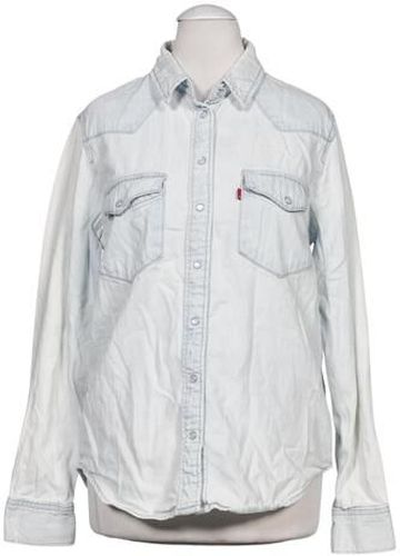 Damen Bluse, hellblau, Gr. S, Baumwolle - Second Hand - Levis - Modalova