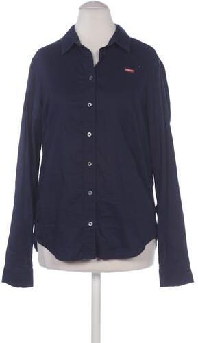 Damen Bluse, marineblau, Gr. XS, Baumwolle - Second Hand - Levis - Modalova
