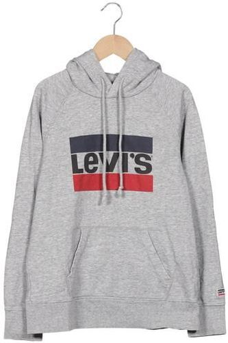 Damen Kapuzenpullover, grau, Gr. XS, Baumwolle - Second Hand - Levis - Modalova