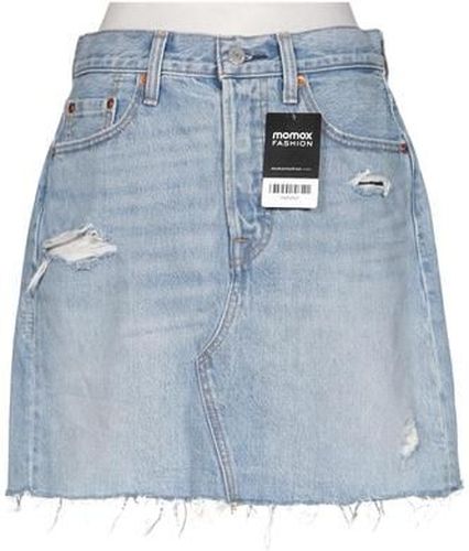 Damen Rock, hellblau, Gr. W28 - Second Hand - Levis - Modalova