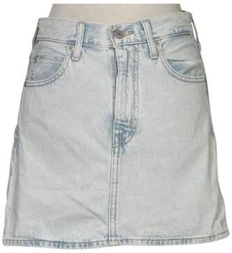 Damen Rock, hellblau, Gr. W24, Baumwolle, Lyocell - Second Hand - Levis - Modalova
