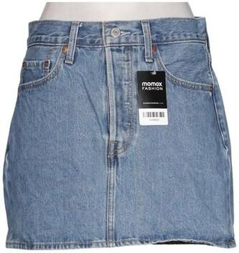 Damen Rock, blau, Gr. W27, Baumwolle - Second Hand - Levis - Modalova