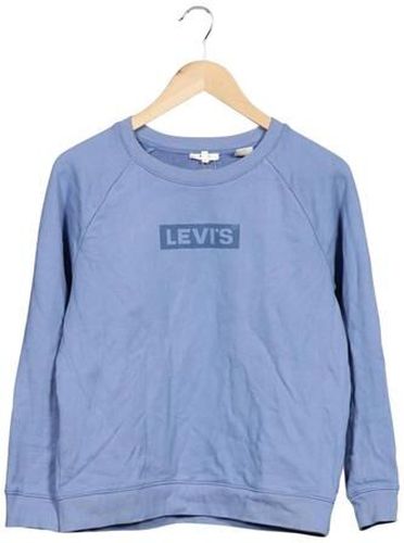 Damen Sweatshirt, hellblau, Gr. S, Baumwolle - Second Hand - Levis - Modalova