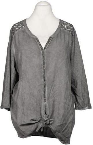 Damen Bluse, grau, Gr. EU 46 - Second Hand - Linea Tesini by heine - Modalova