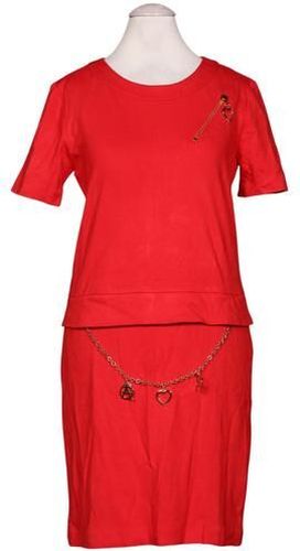 Damen Kleid, rot, Gr. EU 36, Elasthan, Baumwolle, Synthetik, Viskose - Second Hand - LOVE MOSCHINO - Modalova