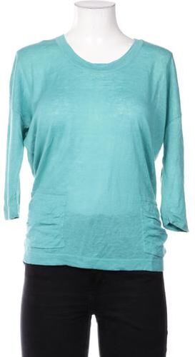 Damen Pullover, türkis, Gr. EU 40, Baumwolle, Leinen - Second Hand - Luisa Cerano - Modalova