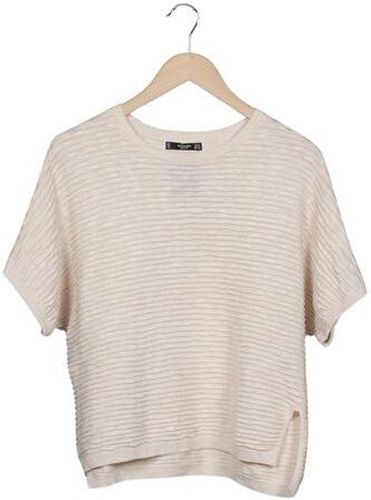 Damen Pullover, beige, Gr. S, Baumwolle, Synthetik - Second Hand - Mango - Modalova