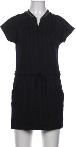 Damen Kleid, marineblau, Gr. EU 38, Elasthan, Synthetik, Viskose - Second Hand - manguun - Modalova