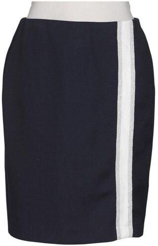 Damen Rock, marineblau, Gr. EU 36, Synthetik - Second Hand - manguun - Modalova