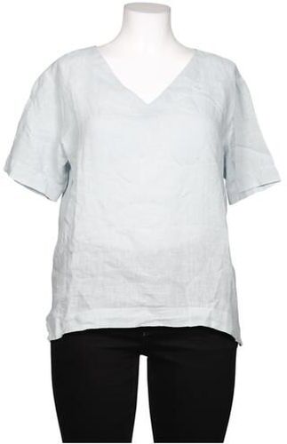 Damen Bluse, hellblau, Gr. EU 42, Leinen - Second Hand - Maas - Modalova