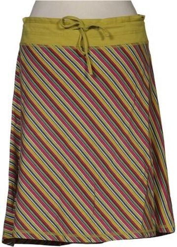 Damen Rock, mehrfarbig, Gr. EU 38, Baumwolle - Second Hand - Maas - Modalova