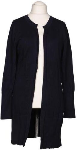 Damen Strickjacke, marineblau, Gr. EU 42, Baumwolle - Second Hand - Maas - Modalova