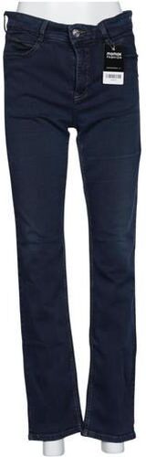 Damen Jeans, marineblau, Gr. W28 L28, Elasthan, Baumwolle, Synthetik - Second Hand - Mac - Modalova
