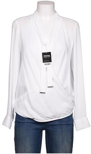 Damen Bluse, weiß, Gr. EU 38, Synthetik - Second Hand - MADELEINE - Modalova