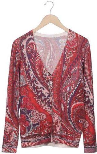 Damen Strickjacke, rot, Gr. EU 40, Merino - Second Hand - MADELEINE - Modalova