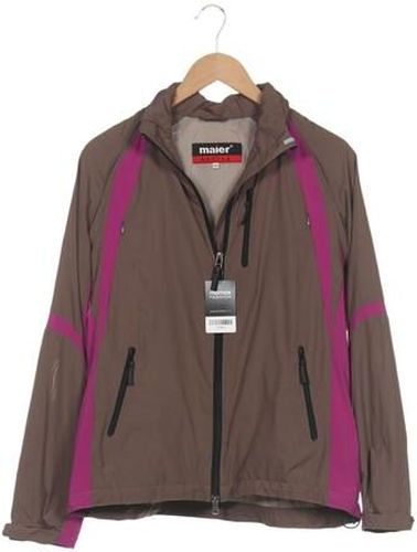 Damen Jacke, braun, Gr. EU 44, Synthetik - Second Hand - Maier Sports - Modalova