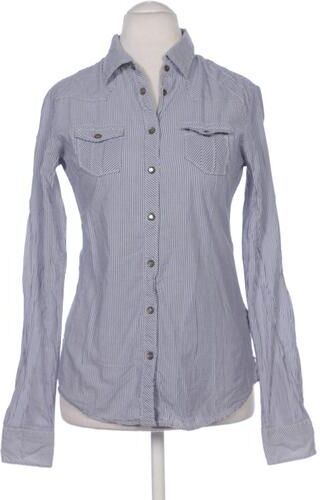 Damen Bluse, blau, Gr. EU 38 ( 2), Baumwolle - Second Hand - Maison Scotch - Modalova