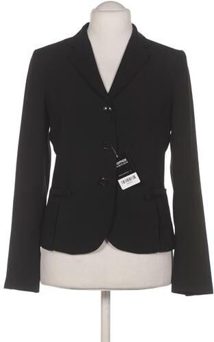 Damen Blazer, schwarz, Gr. EU 38, Synthetik - Second Hand - Mariposa - Modalova