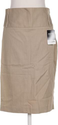 Damen Rock, beige, Gr. EU 42, Elasthan, Baumwolle, Synthetik, Viskose - Second Hand - Massimo Dutti - Modalova