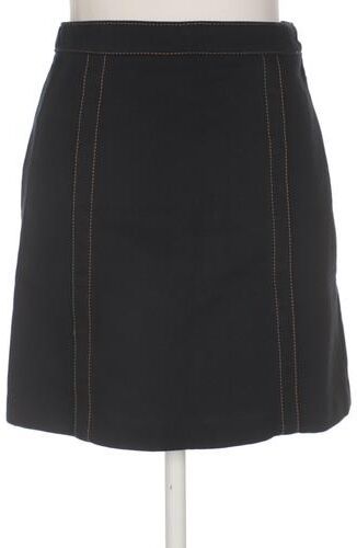 Damen Rock, marineblau, Gr. EU 38, Baumwolle, Synthetik, Wolle, Viskose - Second Hand - Massimo Dutti - Modalova