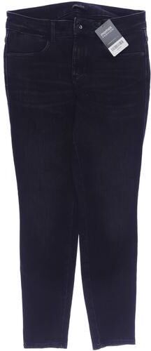 Damen Jeans, schwarz, Gr. EU 38, Elasthan, Baumwolle, Viskose - Second Hand - Massimo Dutti - Modalova