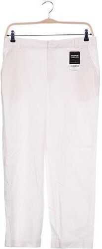 Damen Stoffhose, weiß, Gr. EU 44, Elasthan, Baumwolle, Viskose - Second Hand - Massimo Dutti - Modalova
