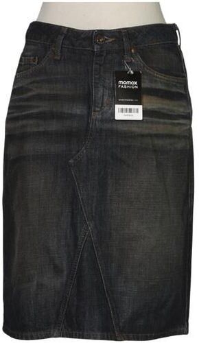 Damen Rock, marineblau, Gr. S, Baumwolle - Second Hand - mavi - Modalova