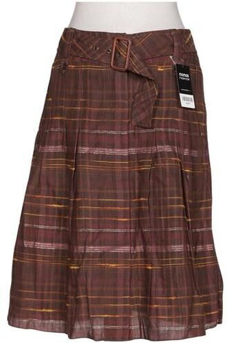 Damen Rock, braun, Gr. EU 40, Baumwolle, Leinen, Synthetik - Second Hand - MAX&Co. - Modalova