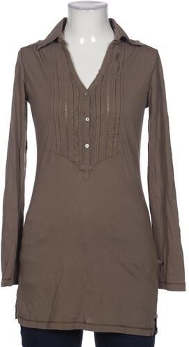 Damen Bluse, braun, Gr. XS, Baumwolle - Second Hand - Mexx - Modalova