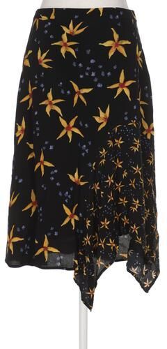 Damen Rock, schwarz, Gr. EU 36, Synthetik, Viskose - Second Hand - mint&berry - Modalova