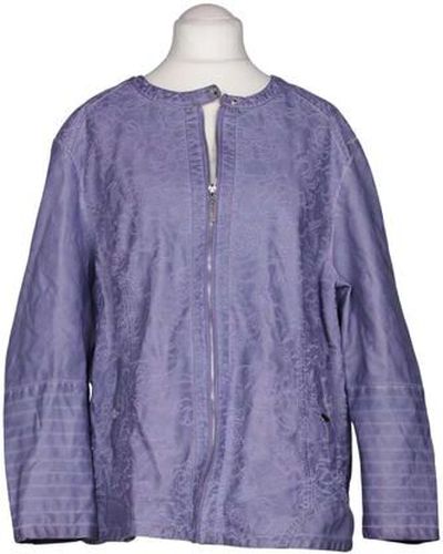 Damen Jacke, flieder, Gr. EU 54, Kunstleder, Viskose - Second Hand - MIAMODA - Modalova